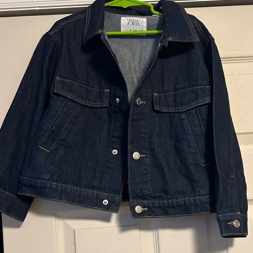 Zara Indigo Denim Jacket